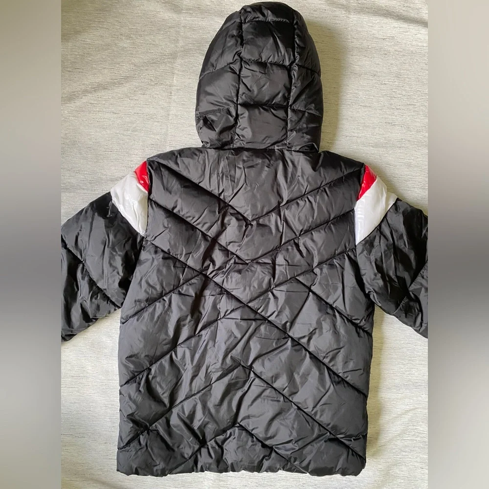 Converse Boys Black Jacket with Vibrant Red Lining size XL 13-15 Y